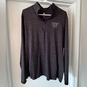 Men's University of Washington Quarter-Zip Shirt